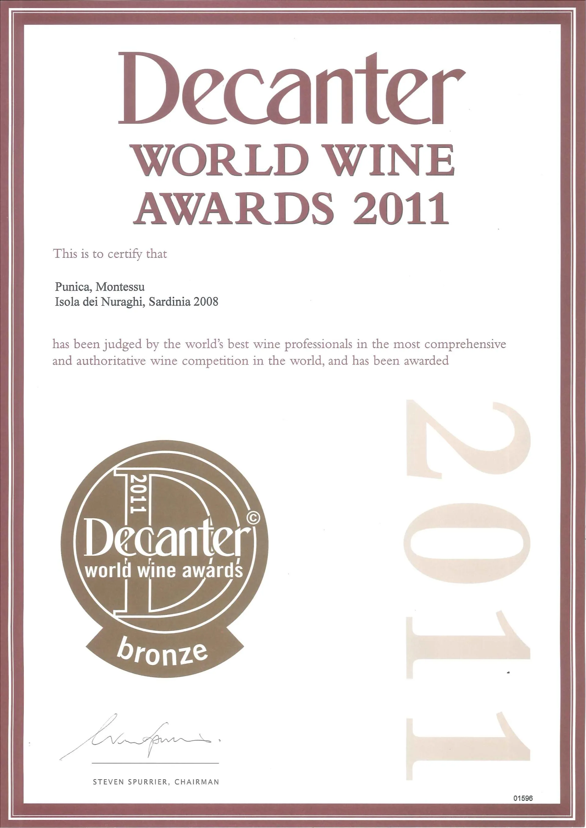 Decanter world wide awards 2011
