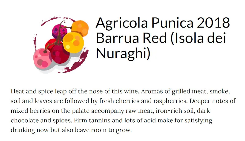 Wine Enthusiast - Barrua 2018