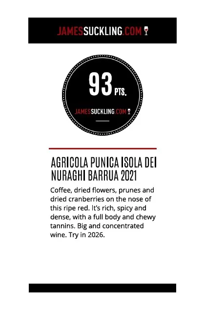 JamesSuckling.com - Barrua 2021