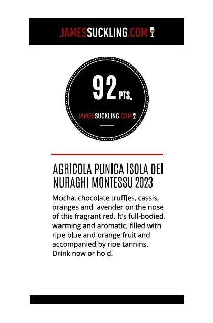 JamesSuckling.com - Montessu 2023